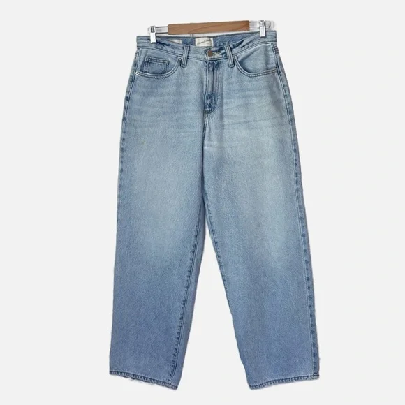 Universal Threads 90s Baggy Denim Jeans Faded Blue Women's 6 Short - Picture 9 of 10